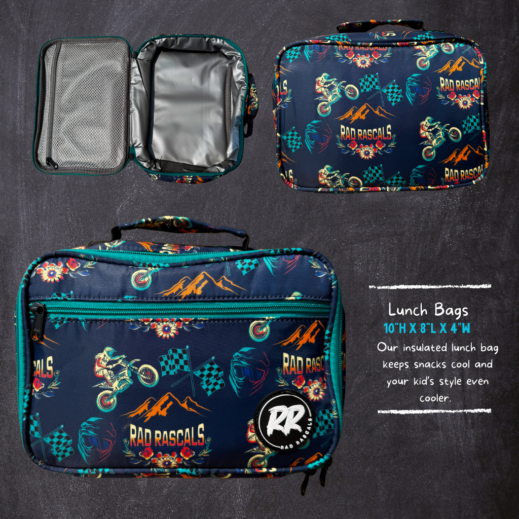 Rad Chicks Ride Bikes - Lunch Bag – Rad Rascals