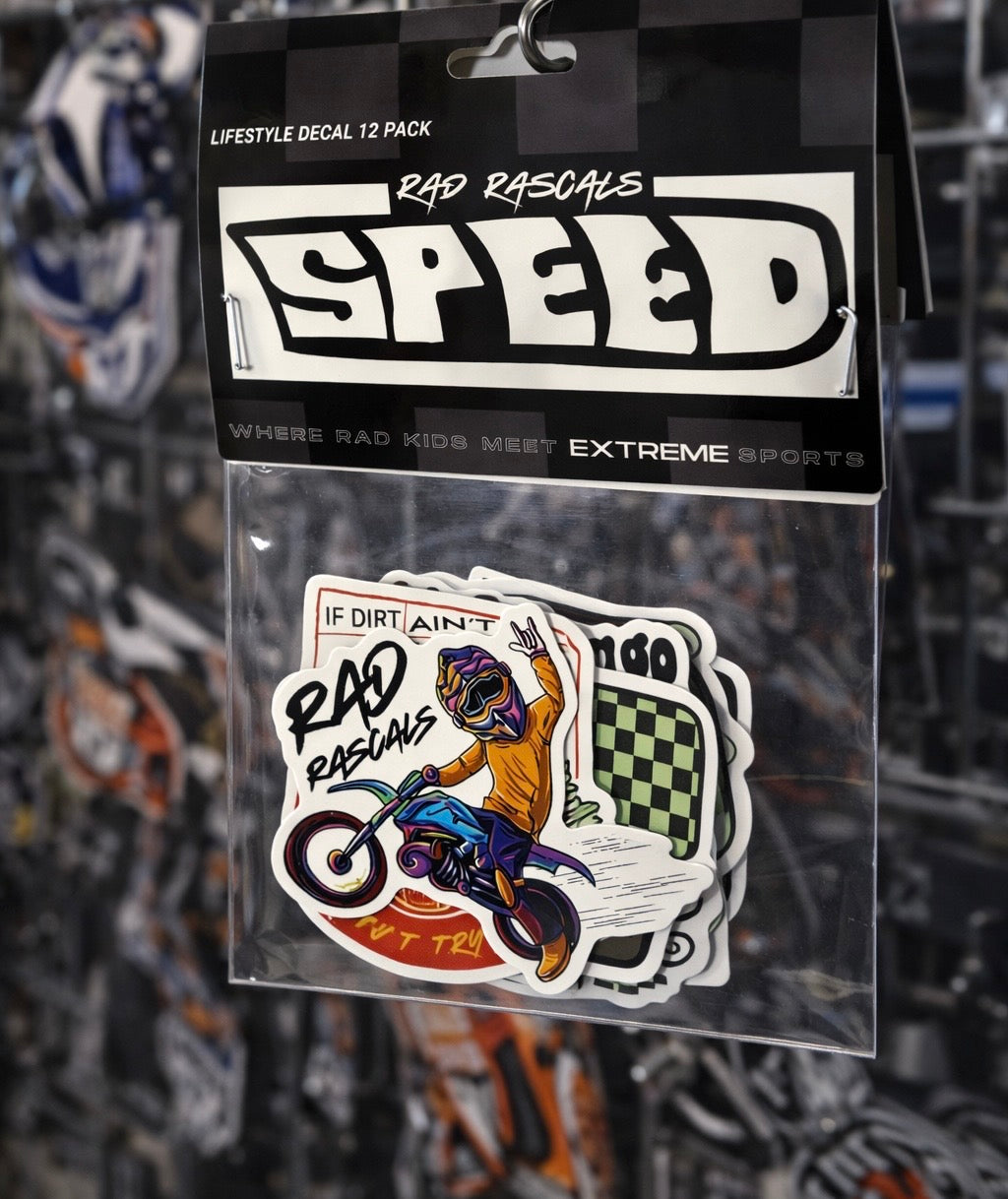 Stickers - 12 Pack